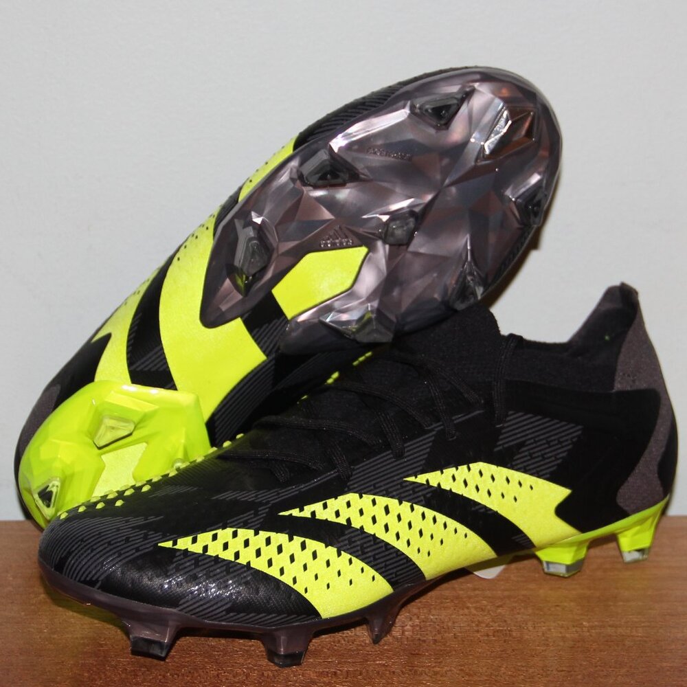Adidas Predator Accuracy Injection.1 Low FG Soccer Cleats Mens 6.5 Black…
